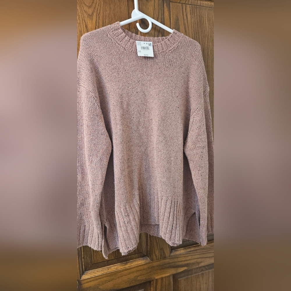American Eagle Outfitters Women's Sweater in Soft Pink BNWT Medium